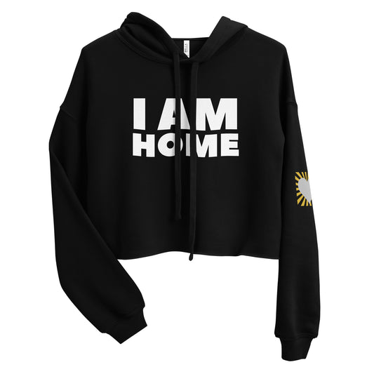 I Am Home Manifesting Women's Crop Hoodie