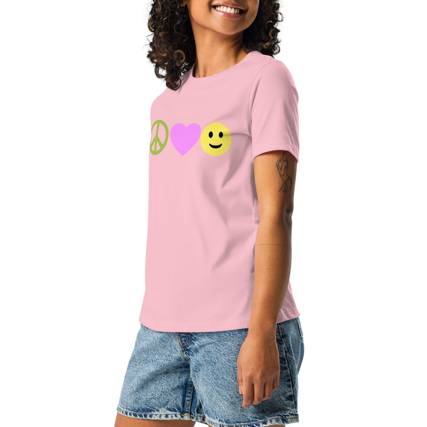 Peace Love Happiness Women's T-Shirt