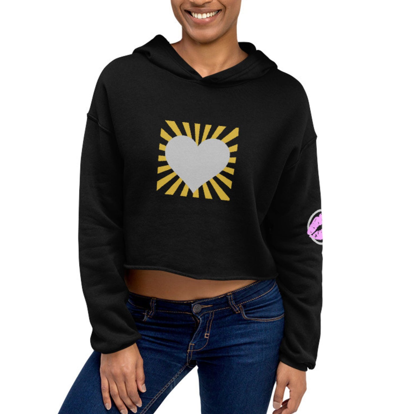 The Light Women's Crop Hoodie