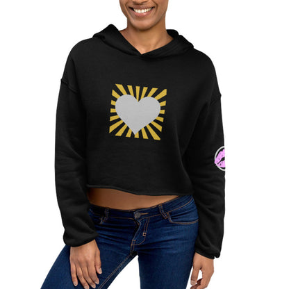 The Light Women's Crop Hoodie