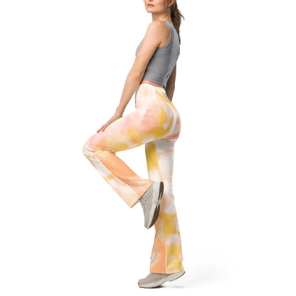 Sunrise Tie-dye Peace Sign Pants