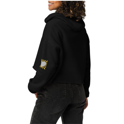 Hot Lips Women's Cropped Hoodie