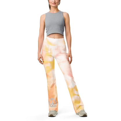 Sunrise Tie-dye Peace Sign Pants