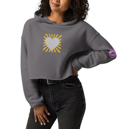 The Light Women's Crop Hoodie