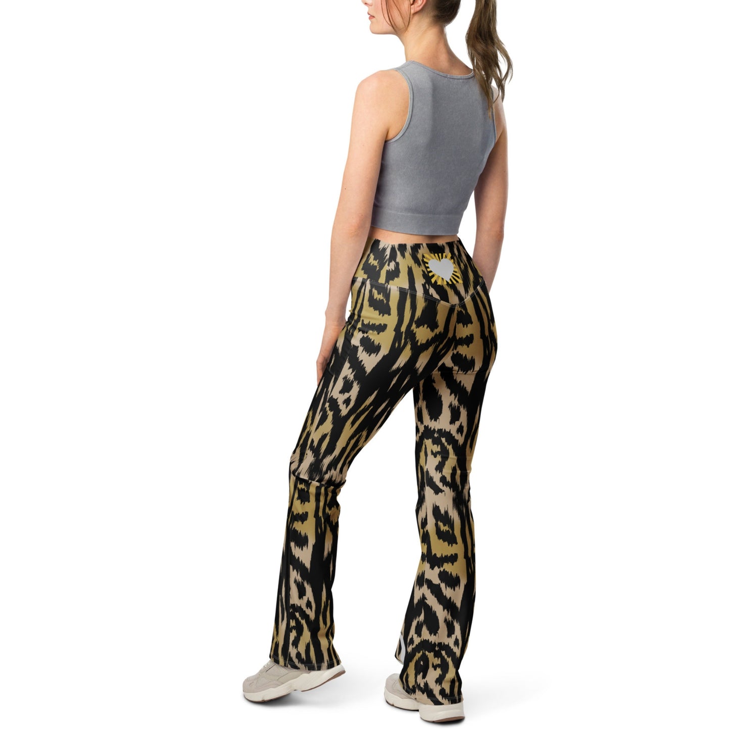 Wild Animal Peace Sign Pants