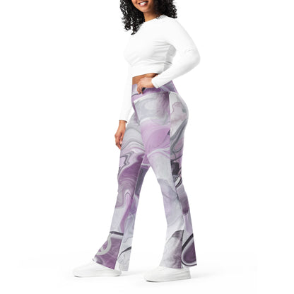 Trippy Purple Peace Sign Pants