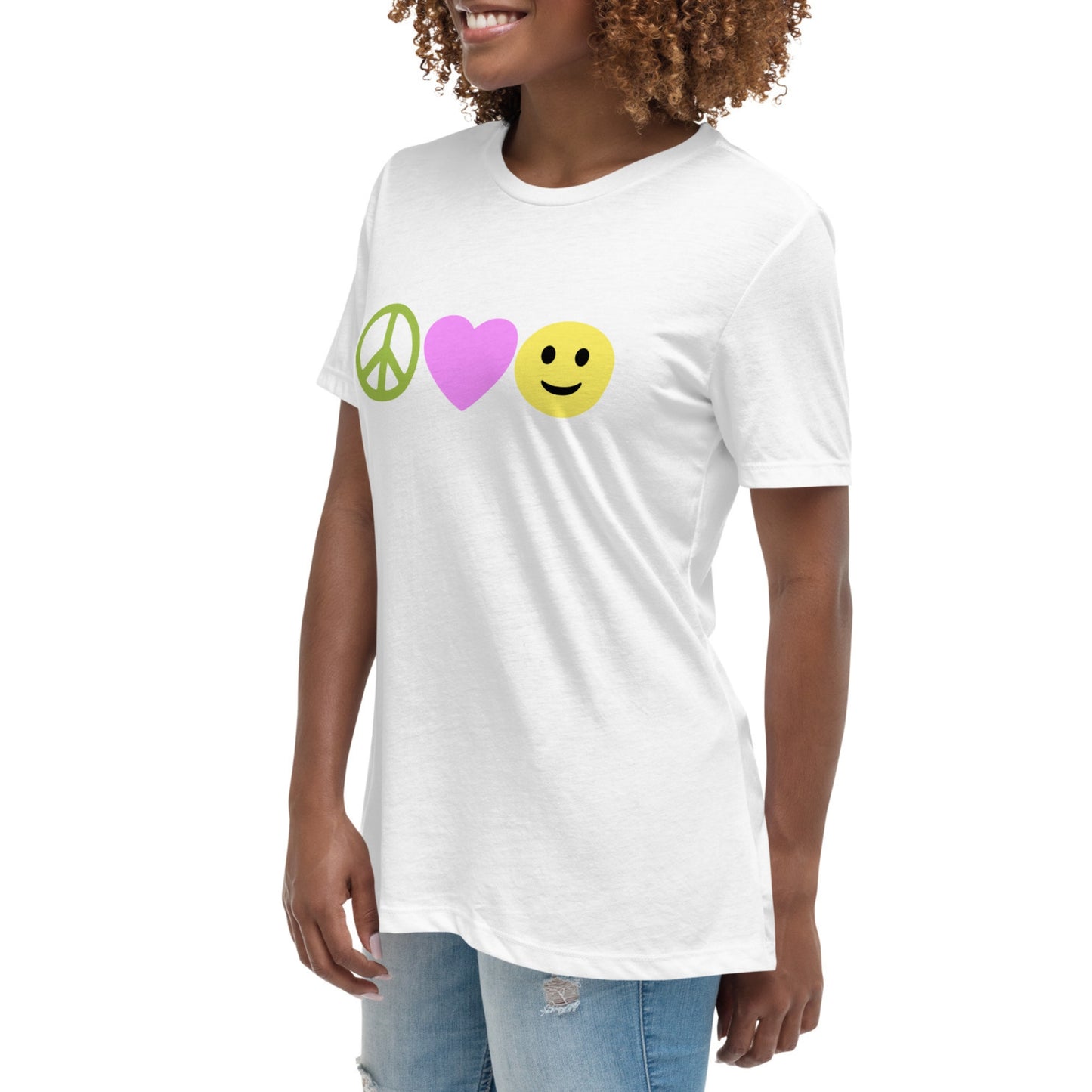 Peace Love Happiness Women's T-Shirt