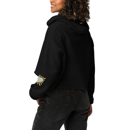 Hot Lips Women's Crop Hoodie