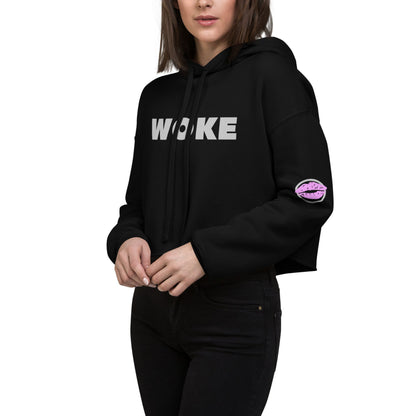WOKE Women's Cropped Hoodie