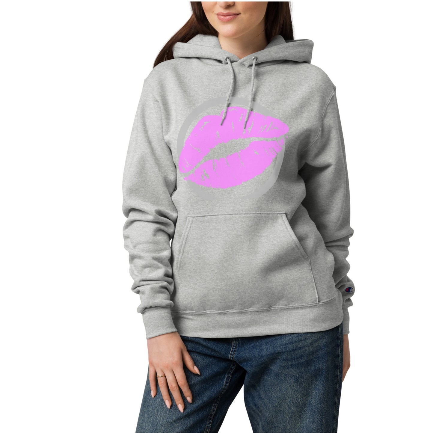 Hot Lips Unisex Champion Hoodie