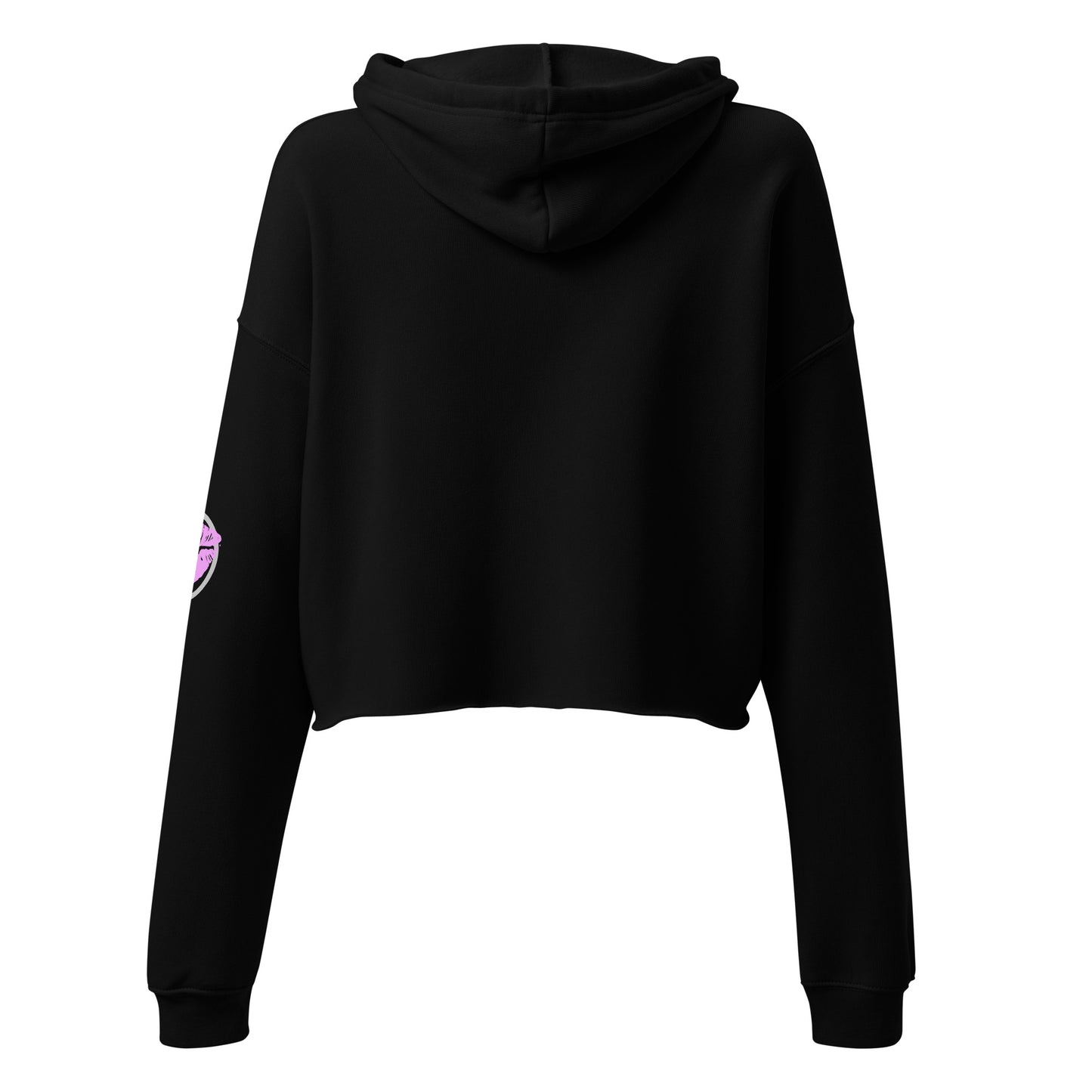 Peace Love Happiness Women's Crop Hoodie