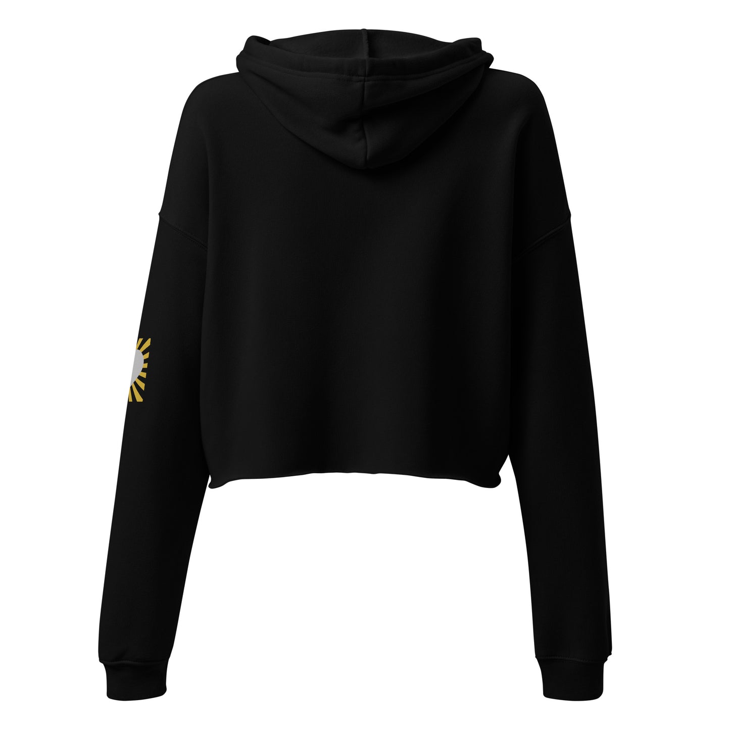 I Am Rich Manifesting Women's Crop Hoodie