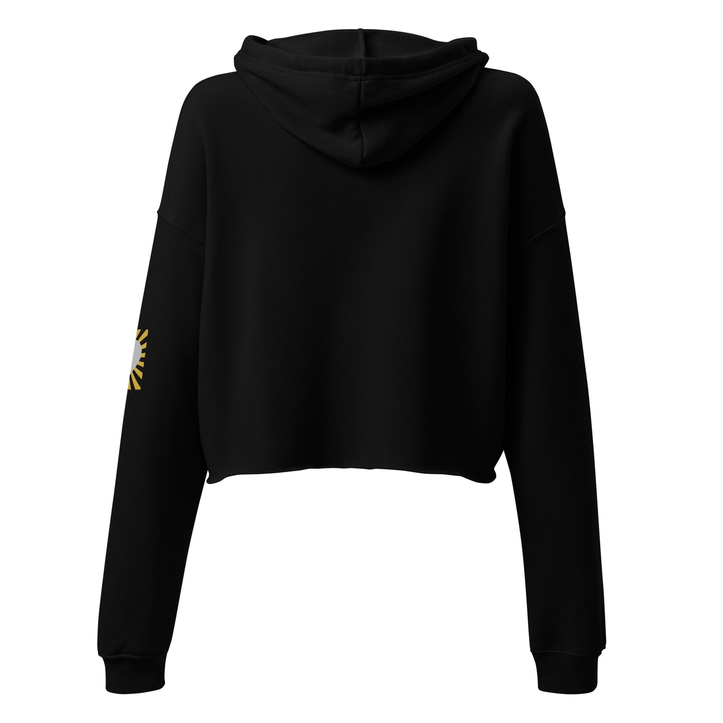 I Am Blessed Manifesting Women's Crop Hoodie