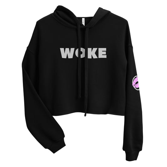 WOKE Women's Crop Hoodie