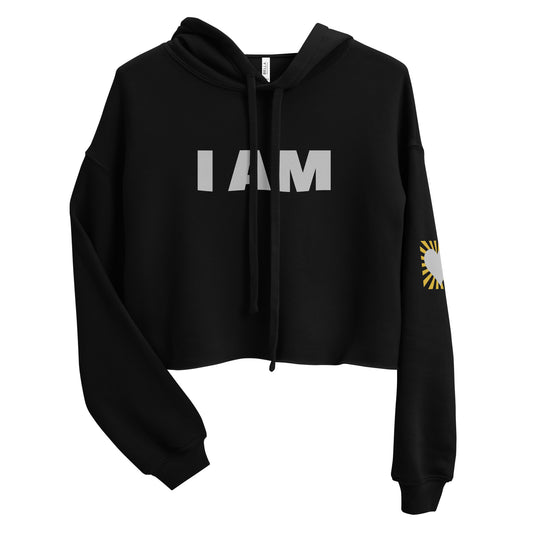 I Am Manifesting Women's Cropped Hoodie
