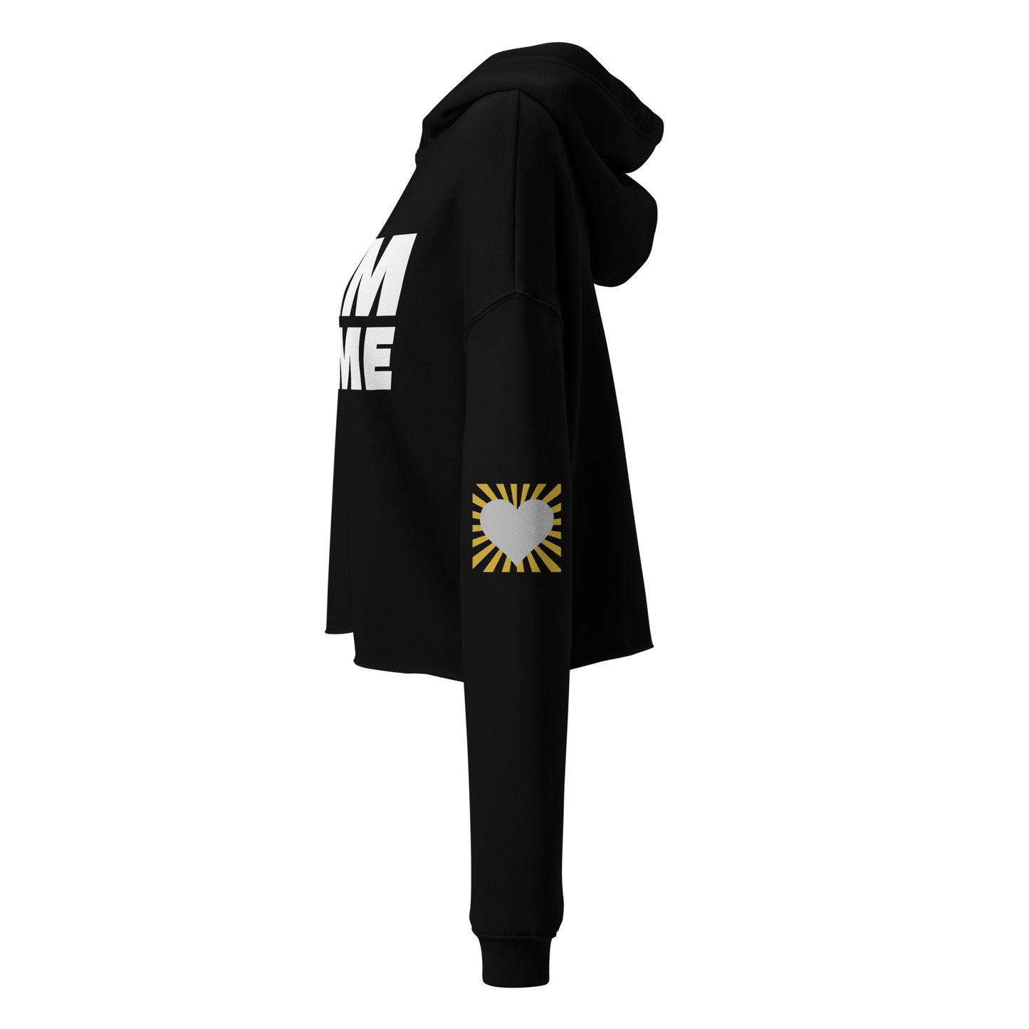 I Am Home Manifesting Women's Cropped Hoodie