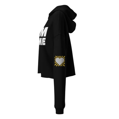 I Am Home Manifesting Women's Cropped Hoodie