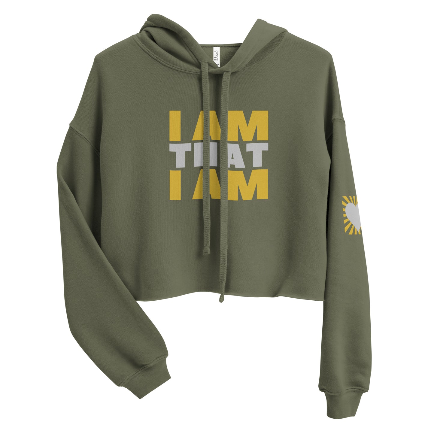 I Am That I Am Manifesting Women's Cropped Hoodie