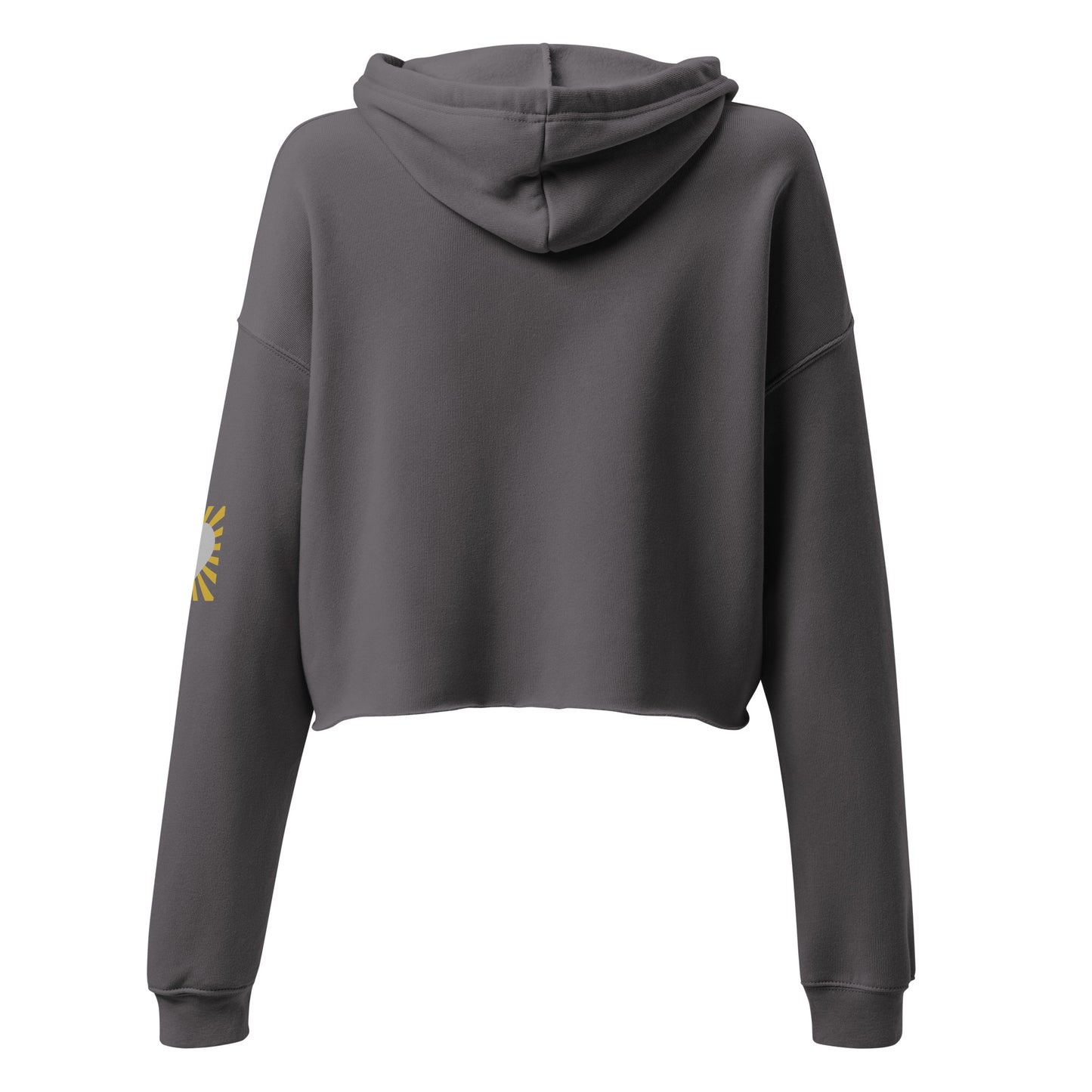 I Am Rich Manifesting Women's Crop Hoodie