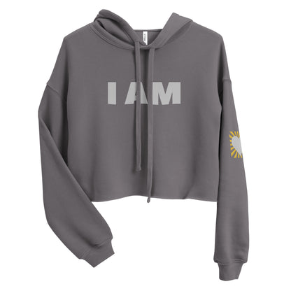 I Am Manifesting Women's Cropped Hoodie