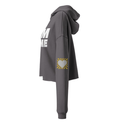 I Am Home Manifesting Women's Cropped Hoodie