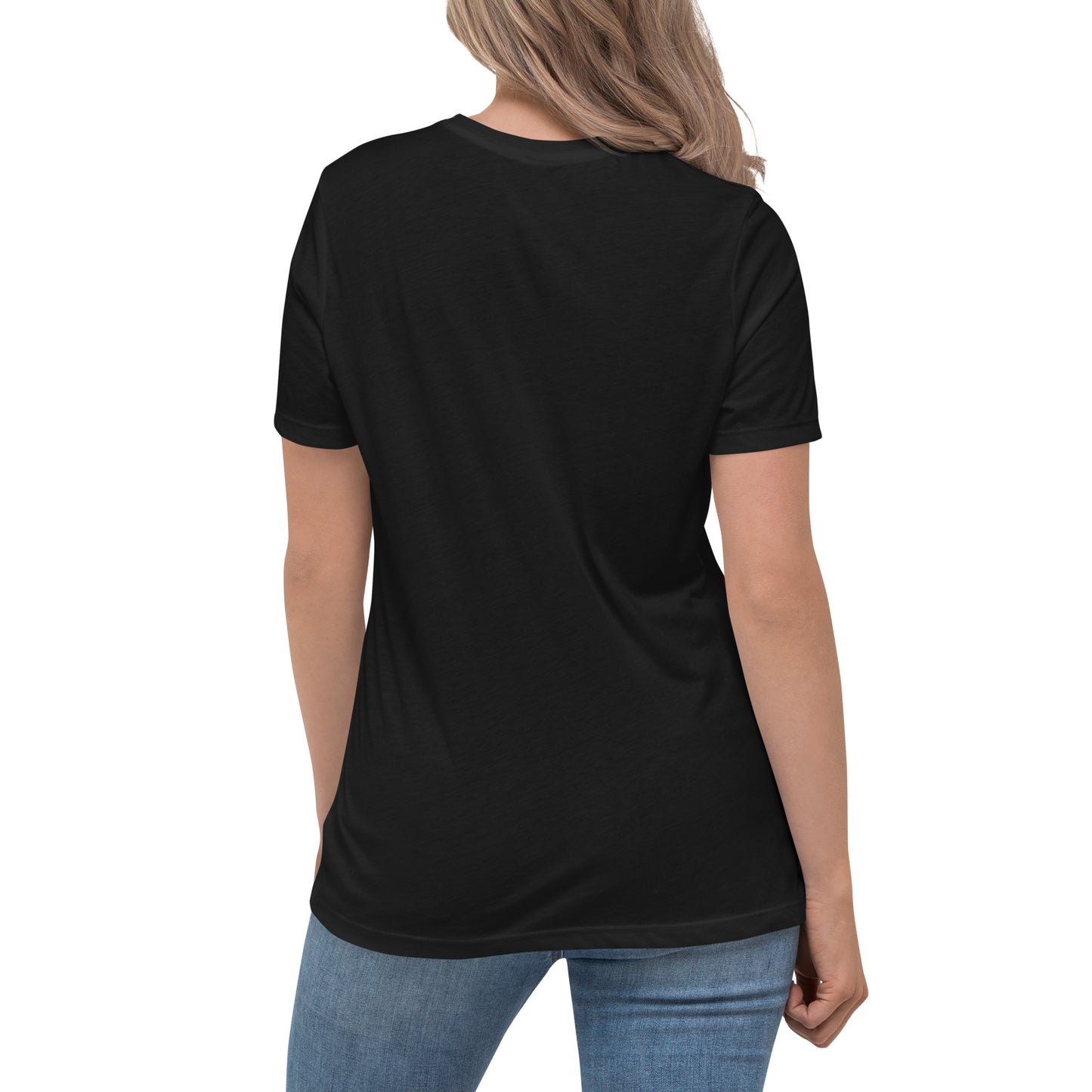 Peace in Silver Metallic Women's T-Shirt